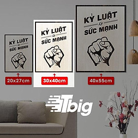 Mua Tranh văn phòng tạo động lực TBIG128  tranh truyền cảm hứng  năng lượng trong công việc học tập