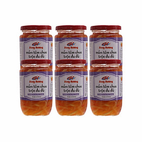 Mắm Tôm Chua Trộn Đu Đủ Sông Hương 220g combo 6 hũ