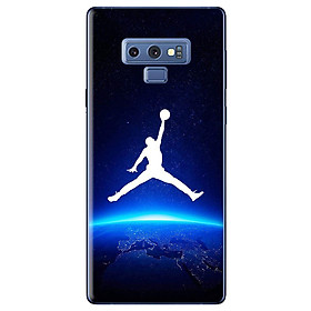 Ốp Lưng Dành Cho Samsung Galaxy Note 9 - Jordan Nền Xanh Đen