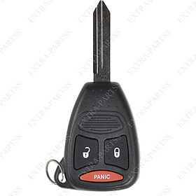 3 Buttons Remote Key Key Fob Case Plip Replacement For Chrysler