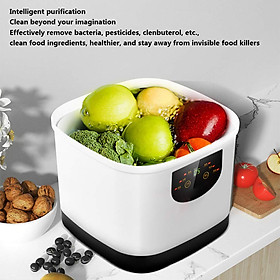Mua Máy rửa rau củ khử trùng ozone Automatic Household Ultrasonic Cleaning Device