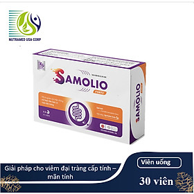 Viên uống Samolio forte - Hỗ trợ viêm đại tràng cấp và mãn tĩnh