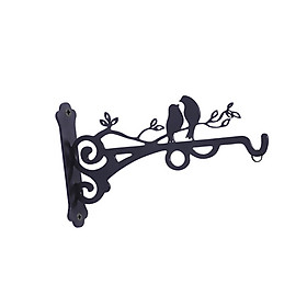 Iron Wall Hook Hanging Plant Bracket for Indoor Outdoor Decor Flower Baskets