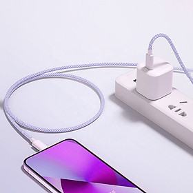 Mua Dây Cáp Sạc Nhanh 20W PD Bọc Dù Dành Cho IPhone/Ipad Sử Dụng IC C94 Cao Cấp Siêu Bền -  Hàng Nhập Khẩu
