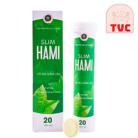 Viên sủi giảm cân Slim Hami, giảm cân an toàn, hiệu quả