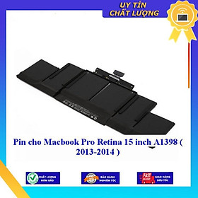 Pin cho Macbook Pro Retina 15 inch A1398 ( 2013 - 2014 ) - Hàng Nhập Khẩu New Seal
