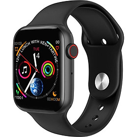 Đồng Hồ Thông Minh W34 Seri 4 Kết Nối Bluetooth Kích Thước 44mm + Tặng Kèm 1 Ghế Đỡ Điện Thoại Đa Năng T2- Hàng Nhập Khẩu