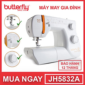 Máy May Gia Đình Cơ Bản Butterfly JH5832A - Hàng Chính Hãng