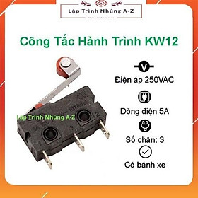 Mua  Lập Trình Nhúng A-Z  27  Công Tắc Hành Trình Có Bánh Xe KW12 3A 250V