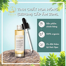 Tinh chất hoa hồng Cocoon, serum cấp ẩm và phục hồi da 30ml - LS023