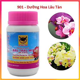 Mua Phân Bón Đầu Trâu 901 dưỡng hoa lâu tàn NPK - Chai 100Gr