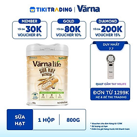 Thực phẩm bổ sung sữa hạt công thức Varna Life