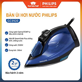Mua Bàn ủi  bàn là hơi nước cầm tay Philips GC3920  công suất 2500W  bảo hành 2 năm | Hàng chính hãng