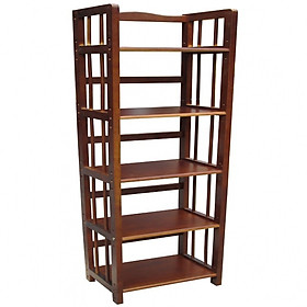 Mua Kệ Sách 5 Tầng Rộng 65 cm Gỗ Cao Su