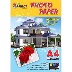 Mua Giấy in ảnh 1 mặt PARROT A4 135g 1 mặt 100 tờ/xấp