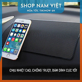 Đế Lót Chống Trượt Thảm Để Tượng Cho Taplo Xe Ô tô Lót Tượng Lót Điện Thoại
