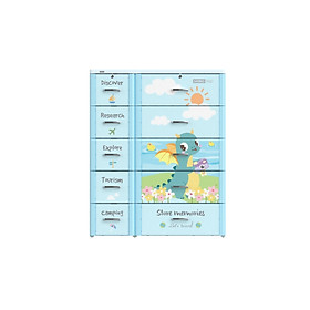Mua Tủ nhựa Duy Tân Shino 5 tầng 10 ngăn lớn nhỏ tiện lợi sắp xếp quần áo  vật dụng đa năng trong một