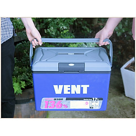 Thùng giữ nhiệt đa năng (Thùng đá) Sanka Vent Master Cool - Hàng Made in Japan