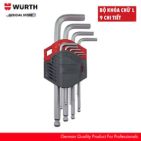 Mua Wurth Bộ Khóa Lục Giác Chữ L 9 Chi Tiết REDSTRIPE
