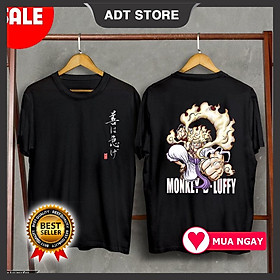 Áo thun Anime Luffy Gear 5 Sun God Nika cực HOT giá siêu rẻ mẫu mới bán chạy