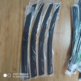 VÈ CHE MƯA DÙNG CHO XE HYUNDAI ACCENT 2018 2019 2020 2021 1 BỘ 4 CÁI NHỰA ĐEN DÀY 