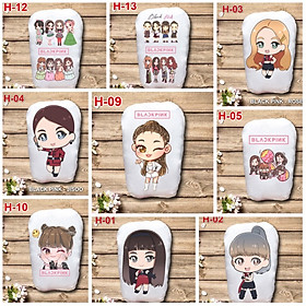 Mua Gấu ôm blackpink 2 mặt ảnh 22-50cm/ gối ngủ kpop blackpink