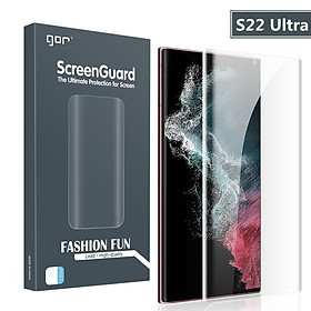 Mua Bộ 2 Miếng Dán Màn Hình Dẻo GOR Dành Cho Samsung S22 Ultra - Hàng Chính Hãng