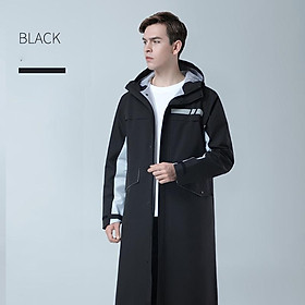 Áo mưa măng tô nam 2 lớp vải PU nhập khẩu thời trang Hàn Quốc