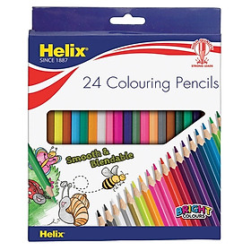 Bộ 24 Bút Chì Màu - Helix - 7" - PN4010