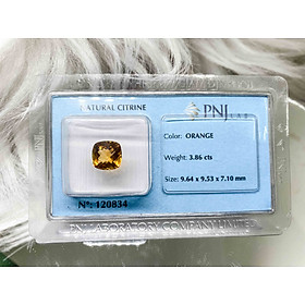 Mua Viên citrine thạch anh vàng vuông giác lưới 3.86ct 120834