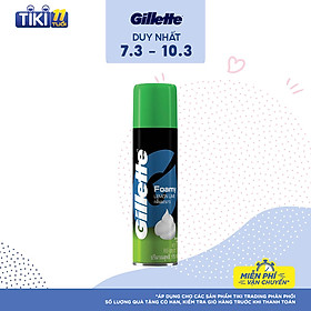 Bọt Cạo Râu Gillette Hương Chanh (175g)