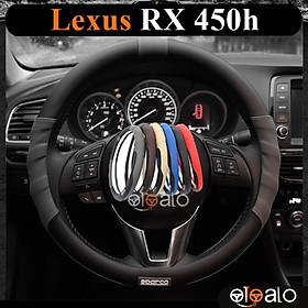 Bọc vô lăng da PU dành cho xe Lexus RX 450h cao cấp SPAR - OTOALO