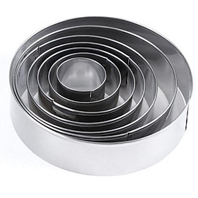 Mua Khuôn RING Mousse Cookies Cutter KHUÔN Nhấn Bánh Quy Hình TròN -