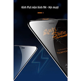 Kính cường lực Full màn cho Samsung S20 FE S21 FE Note 10 S10 Lite chống tĩnh điện