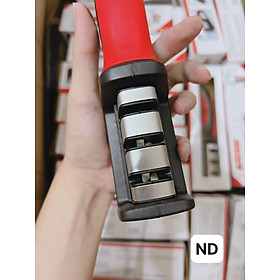 Mua Dụng cụ mài dao kéo 3 lưỡi. Mài rất dễ  ai cũng làm được  không vất vả với cục đá mài nữa. Chất liệu thép không rỉ sét  bền vững theo thời gian