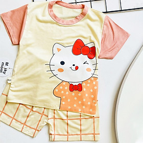 Đồ bộ cho bé trai và bé gái, Bộ Minky Mom cho bé 4