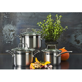 Bộ 3 nồi inox Scanpan Impact 71070000 hàng chính hãng