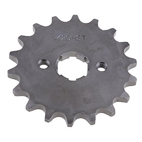 18T 18 Teeth 20mm 420 Chain Front Sprocket Cog for 125cc 140cc Pit Dirt Bike