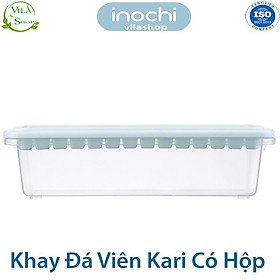 Mua Khay Làm Đá  Khay Đá Kari 84 Viên Vuông  Nhựa Dẻo Cao Cấp Inochi - An Toàn - Kháng Khuẩn - Khử Mùi