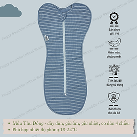 Nhộng chũn COCOON cho bé ngủ ngon, chống giật mình cho bé. Sản phẩm được sử dụng chất liệu vải cotton co dãn 4 chiều gồm 2 dòng chính là xuân hè và thu đông.