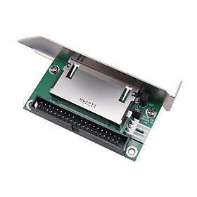 40 Pin CF ide Adapter CF Compact Flash Card to 3.5 IDE Converter with Bracket Back Panel