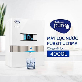 Máy lọc nước Unilever Pureit Ultima Trắng - Máy lọc nước bù khoáng để bàn treo tường Ultima - Bảo hành chính hãng 12 tháng