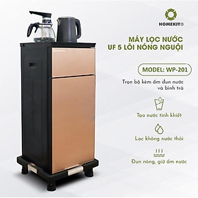 Mua Máy lọc nước UF 5 lõi nóng nguội HOMEKIT WP-201 tiết kiệm nước - lắp đặt tận nhà  bảo hành 12 tháng
