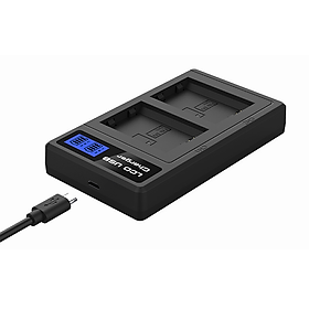 Mua Bộ sạc kép LCD NP-FW50 sạc cho máy ảnh A7/A6300