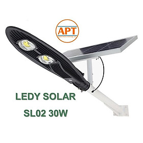 Đèn LED năng lượng mặt trời - LEDY SOLAR SL02-30W - Chip LED Nhật Bản số 1 Thế giới - Đủ công suất, đủ 12 giờ