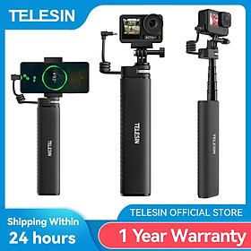 Telesin sạc selfie Stick 10000mah Power Bank Universal cho GoPro Insta360 DJI Action Sports Camera cho màu điện thoại thông minh: sạc selfie stick