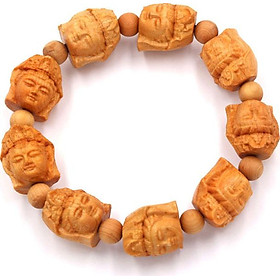 Vòng tay chuỗi hạt Quan âm gỗ Ngọc am