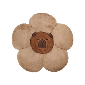 Tựa Đầu Tựa Lưng Ghế Oto Hình Capybara Hottrend, Tựa Ghế Trang Trí Cute Mặt Capybara Nghộ Nghĩnh - Hàng Chính Hãng MINIIN