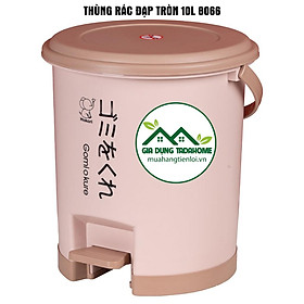 Mua THÙNG RÁC TRÒN ĐẠP CHÂN CAO CẤP THÔNG MINH DUNG TÍCH 6L 10L 12L VIỆT NHẬT HOKORI 8068 8066 8069 - TADAHOME