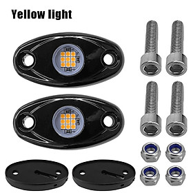 1 cặp đèn LED neon 5 màu chống nước cho xe Jeep Atv Suv Offroad